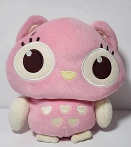 Baby Ganz Collection rosa 7 Zoll Kuscheleule Plüsch Lovey Kissen matschig Rarität EUC - Bild 1 von 9