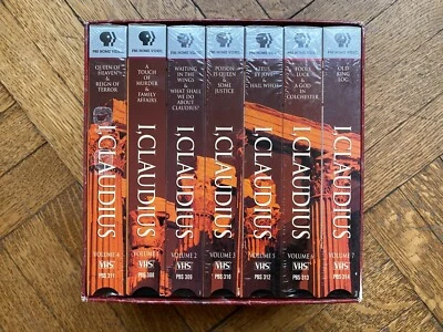 PBS "I, CLAUDIUS" VHS Tape Collection - Image 1 of 3