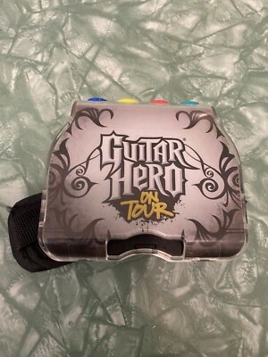 Контроллер гитарной ручки Nintendo DS Guitar Hero On Tour красный октановый протестирован - Изображение 1 из 4