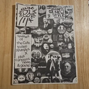 Satellite X-TRA Fanzine #9 1980s Music Reviews Politics Comics The Cure Reagan - Imagen 1 de 7