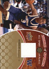 2010 Upper Deck World of Sports All-Sport Apparel JERSEY #ASA4 Brandon Roy