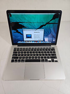(P1.T) Apple Macbook Pro 2013 13" i5-4258 @2.4GHz 4GB RAM 128GB SSD BAD SCREEN