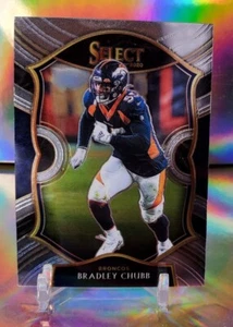 2020 Panini Select Football Bradley Chubb Base Concourse #34 Broncos - Picture 1 of 2