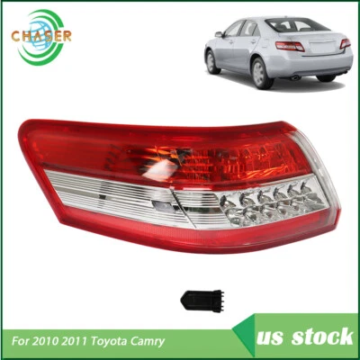 Lâmpada de freio traseira lateral esquerda motorista qualidade Toyota Camry 2010 2011 - Imagem 1 de 4