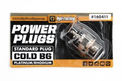 HPI Glow Plug, Cold, B6 for 0.18 to 0.28ci (3 to 4.7cc) Nitro Engines - Image 1 of 3