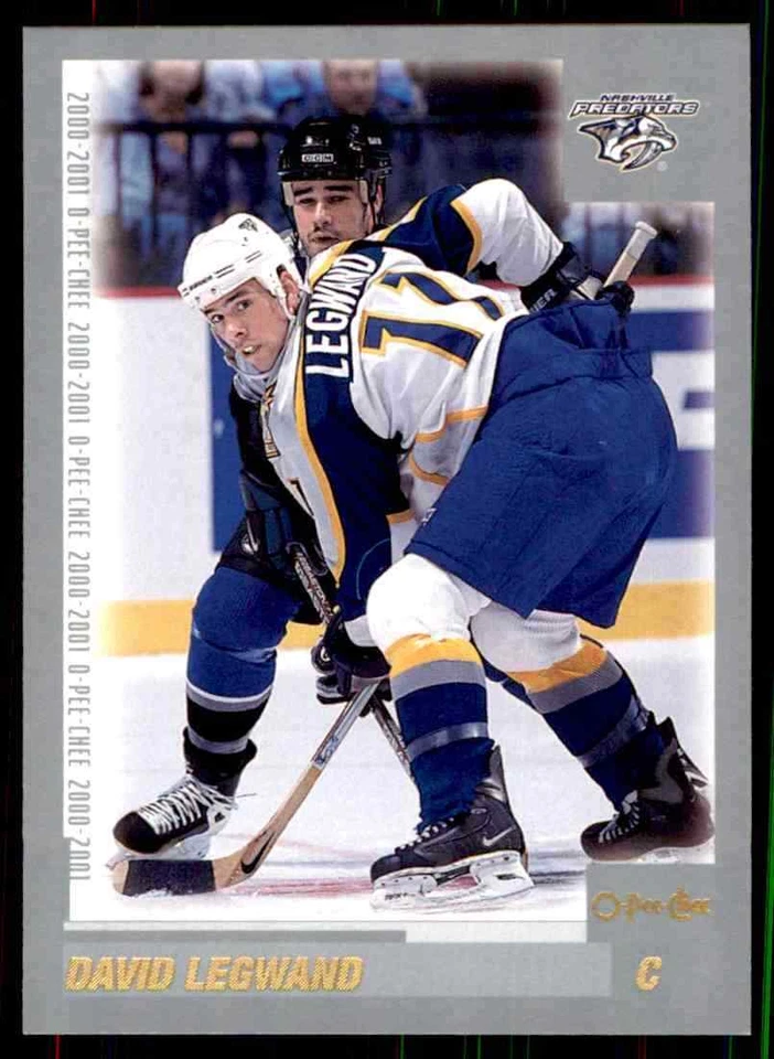 2000-01 O-Pee-Chee David Legwand #24 NAS-1 - Image 1 of 2