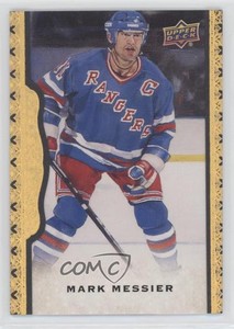 2014-15 Upper Deck Masterpieces Black Framed /50 Mark Messier #144 HOF