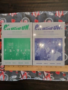 On And On Tempest 3rd Mini Album K-PoP Korean Boy Band 2 CD Sets Blue And Green - Picture 1 of 12
