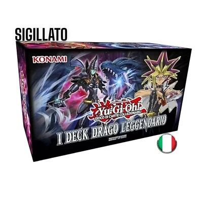 yu gi oh i deck Drago Leggendario box sigillato sealed yugioh konami ita Deck