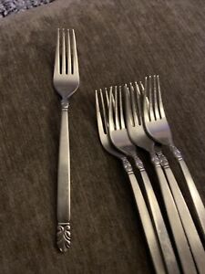 1! International NORSE Dinner Fork Stainless Flatware Satin 6 Available