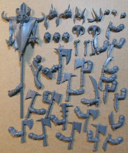 Chaos Beastmen Gor Herd - Heads Standard Axes Horn (a) Bits Kitbash Warhammer - Picture 1 of 1