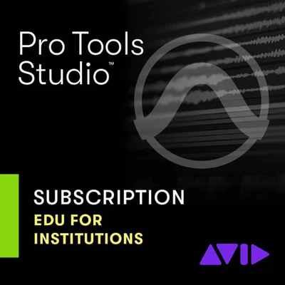 Avid Pro Tools Studio Subscription License 1-year EDU Academic (Activation Card) - Image 1 of 2