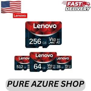 Carte Mémoire Lenovo 1 To 2 To Haute Vitesse Micro TF SD Card 512 Go Carte SD V60 U3 TF C - Photo 1 sur 6