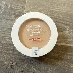 Neutrogena SkinClearing Mineral Powder 10 Classic Ivory (NEW) - Picture 1 of 1