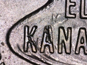 2023 P Washington State Quarter Edith Kanaka Ole Die Chip - Bild 1 von 1