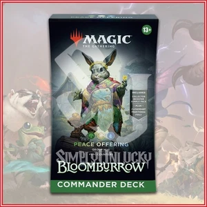 MAGIC THE GATHERING Peace Offering Bloomburrow Commander Deck BLC - Picture 1 of 2