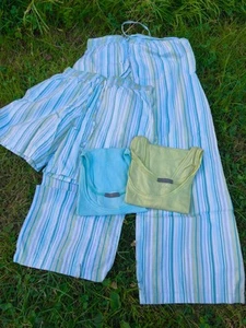 Schiesser Pyjama Set Größe S 4teilig, 2 Tops 2 Hosen - Bild 1 von 2