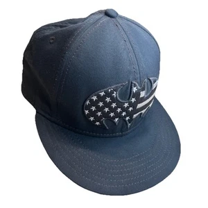 Batman Hat Cap Under Armour DC Comic Snapback American Flag - Picture 1 of 10