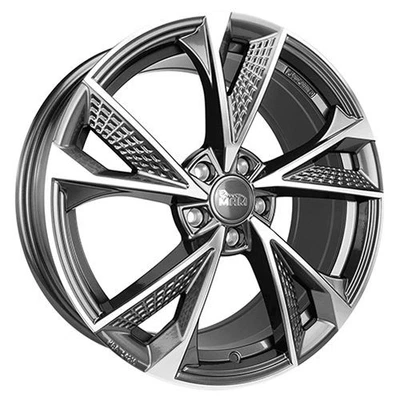 1x MAM WHEELS MAM RS6 palladium front polished 8.0Jx18 5x112 ET30 - Bild 1 von 2