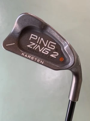 Ping Zing 2 1 Iron Right Hand Orange Dot Stainless Steel Tensei AV Series Stiff - Image 1 of 4