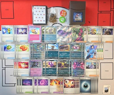 Paldean Clodsire & Toxtricity "Poison" Pokémon TCG - OutTheBoxTCG Standard Decks - Image 1 of 4