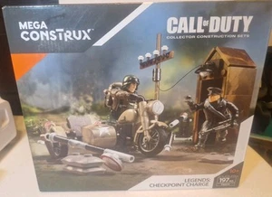 Mega Construx Call Of Duty WWII Legends Checkpoint Charge Set NIB - Picture 1 of 3