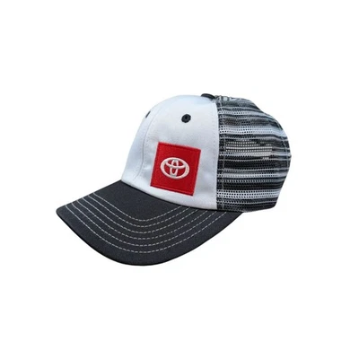 Sombrero Toyota blanco/negro logotipo rojo billete negro con licencia oficial nuevo sin etiquetas Foto 1 de 4