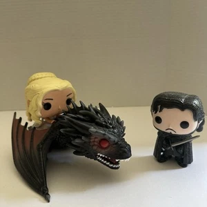 Funko POP Rides Game of Thrones Dragon & Daenerys - NO BOX Jon Snow - Imagen 1 de 11