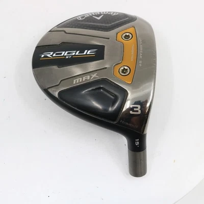 Madera de calle Callaway Rogue ST MAX 3 15 grados diestro SOLO CABEZA C-153313 Foto 1 de 4