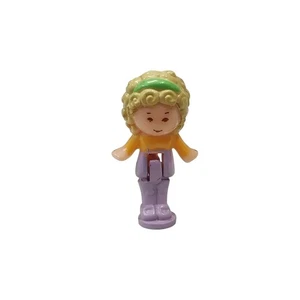 1990 Vintage Polly Pocket Doll Figure Polly's Hair Salon - Polly Bluebird Toys - Picture 1 of 4