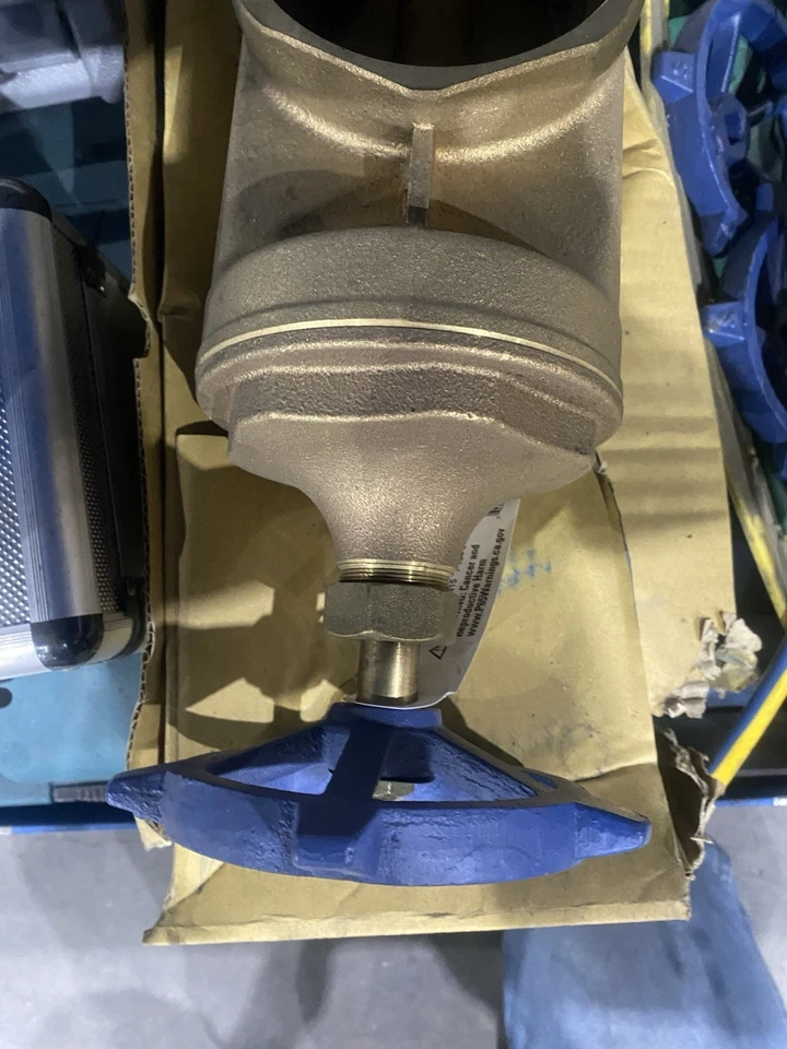 Válvula de porta de latão T-415 4” - Imagem 1 de 4