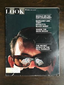 Look Magazine May 19, 1970 - World of a Gambler - History of the Bikini - Ads - Imagen 1 de 2