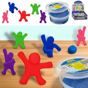 24 Springknete Kinderknete 20g Spielzeug Hüpfknete Bouncing Jump Putty Knetmasse - Bild 1 von 4