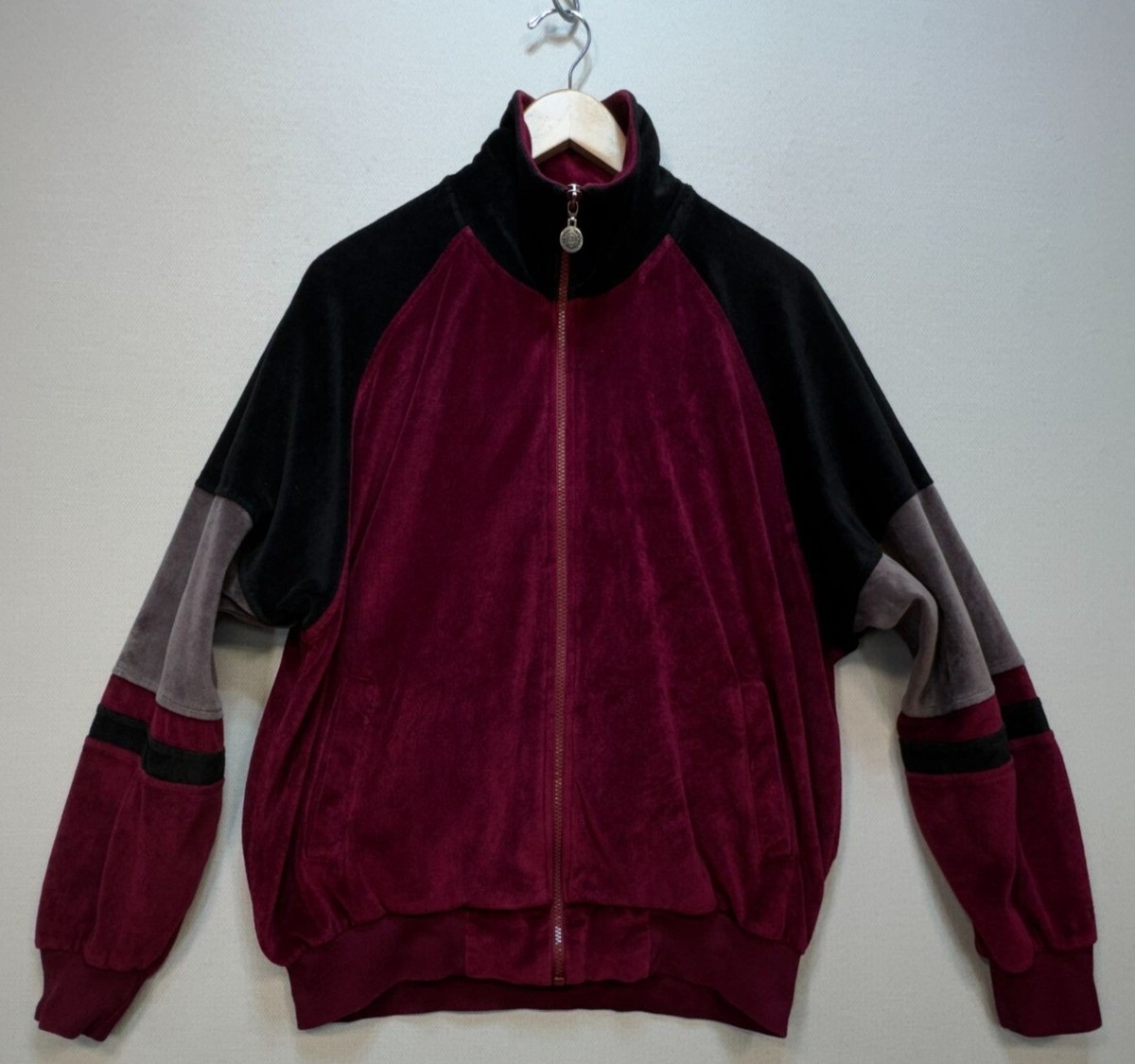 Velour Track Jacket Black Tracksuits & Sets for Men for Sale Velour Track Jacket Black Tracksuits & Sets for Men for Sale