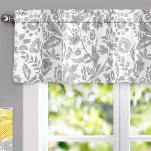 DriftAway Julia Lined Valance Gray, Single - Picture 1 of 10