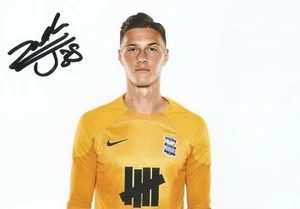 BIRMINGHAM: ZACH JEACOCK SIGNED 6x4 2023/2024 PORTRAIT PHOTO+COA - Picture 1 of 1