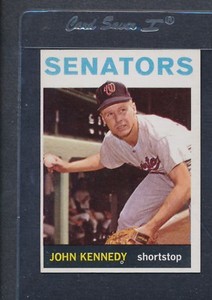 1964 Topps #203 John Kennedy Senators EX *7444
