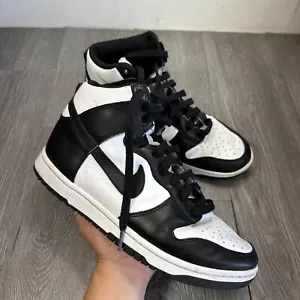 Size 11 - Nike Dunk High Black White W Leather (DD1869-103) - Picture 1 of 11