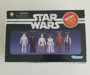 Star Wars Retro Collection - F7648 - Boîte Vide - Pas De Figurines - Empty Box - Afbeelding 1 van 4