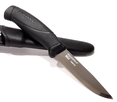 Morakniv Mora Companion Heavy Military Black Camping Hunting Utility Knife Duty - Image 1 of 4
