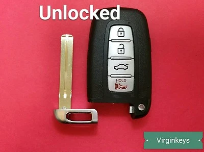 SY5HMFNA04 - UNLOCKED OEM HYUNDAI keyless entry smart key 4B Trunk - Image 1 of 3