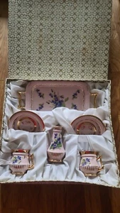 Sammeltasse UPAK Carlsbad handgemalt im Kasten Royal Kerzenhalter Pirkenhammer - Bild 1 von 12