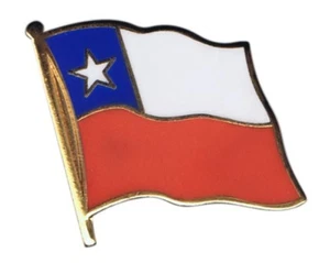 Chile Flaggen Pin Fahnen Pins Fahnenpin Flaggenpin Anstecker - Picture 1 of 1