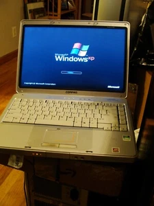 HP Compaq Presario V2000 AMD Sempron 2800+ 1.60Ghz 1.0GB RAM 40GB HDD Win XP Pro - Picture 1 of 14
