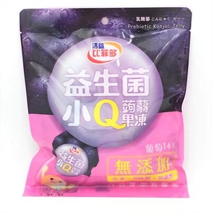 Bifido Konjac Jelly - Grape Flavor 280g/(14bag)比菲多蒟蒻果凍葡萄口味 - Picture 1 of 4