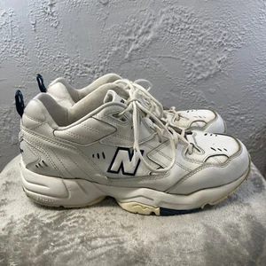 New Balance 608 Sneakers Uomo 12 V5 MX608WT Bianco Scarpe Cross Training Passeggio - Foto 1 di 16