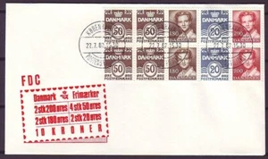 e5371/ Denmark Booklet FDC Cover 1982 - Picture 1 of 1
