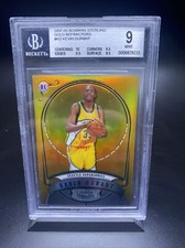 2007 Bowman Sterling Gold Refractors #KD Kevin Durant BGS 9 ROOKIE RC 💎 /99