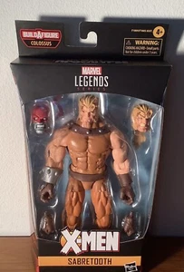 FIGURA DE LA ERA DE LOS DIENTES DE SABLE DEL APOCALIPSIS X-MEN MARVEL LEGENDS / COLOSO BAF - Imagen 1 de 12