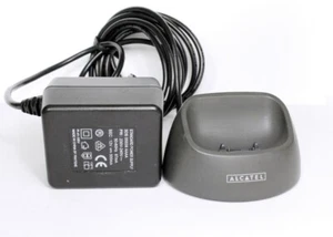 Caricabatteria originale Alcatel mobile con base telefonino funzionante - Foto 1 di 10